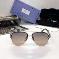 Мужские брендовые солнцезащитные очки (5020) серые