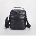 Мужская сумка через плечо Leather Collection (5037) кожаная черная
