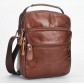 Мужская сумка через плечо Leather Collection (5037) кожаная коричневая