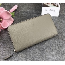  Жіночий брендовий шкіряний гаманець H (506) taupe