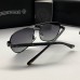 Солнцезащитные мужские очки Chrome Hearts 5078 black