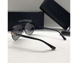 Солнцезащитные мужские очки Chrome Hearts 5078-1 black