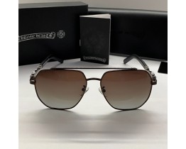 Солнцезащитные мужские очки Chrome Hearts 5079 brown