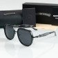Мужские черные солнцезащитные очки Chrome Hearts 5221
