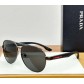 Мужские брендовые солнцезащитные очки (53PS) black Lux