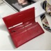 Женский брендовый кожаный кошелек Pr (5242) red