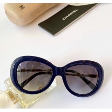 Cолнцезащитные женские очки Ch (5429) blue Lux
