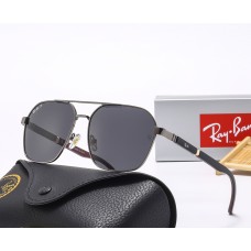 Брендовые солнцезащитные очки Ray Ban (58391) polaroid
