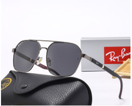 Брендові сонцезахисні окуляри Ray Ban (58391) polaroid black
