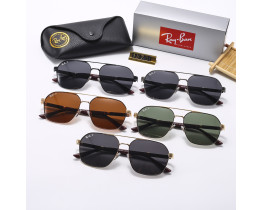 Брендовые солнцезащитные очки Ray Ban (58391) polaroid green