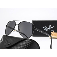  Сонцезахисні окуляри авіатори Ray Ban 58517 polaroid black
