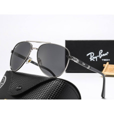  Сонцезахисні окуляри авіатори Ray Ban 58517 polaroid silver 