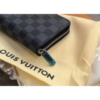 Женский кошелек Louis Vuitton (60017) grey Lux