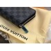 Мужской кошелек Louis Vuitton (60017) grey Lux
