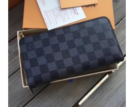 Мужской кошелек Louis Vuitton (60017) grey 