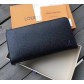 Мужской кошелек Louis Vuitton (60017) black Lux