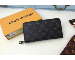 Женский кошелек Louis Vuitton (60017) dark grey 