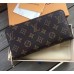 Мужской кошелек Louis Vuitton (60017) dark brown