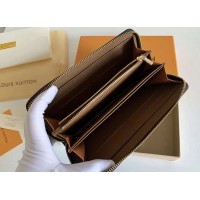 Женский кошелек Louis Vuitton (60017) dark brown