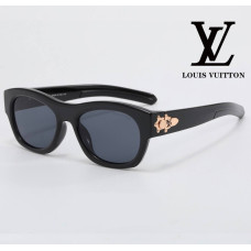 Женские трендовые солнцезащитные очки Lv (6003) black