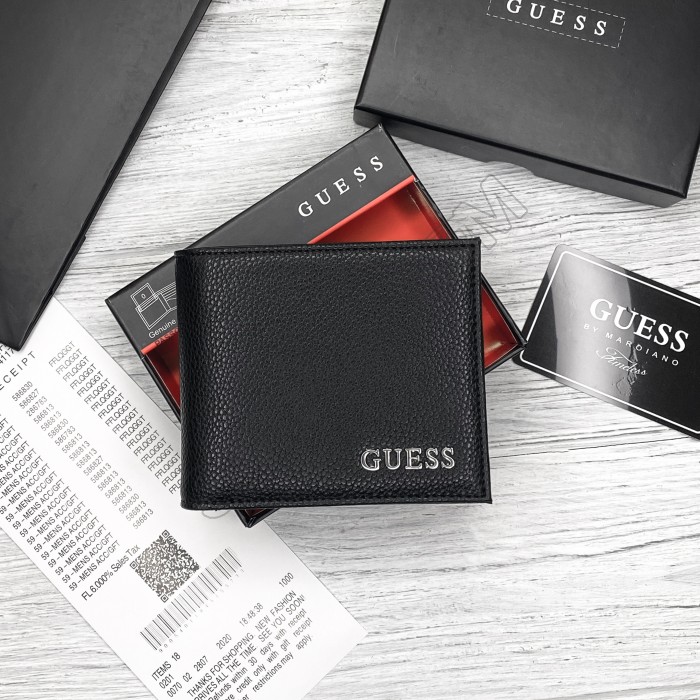 Мужской брендовый кошелек с монетницей Guess (6004)
