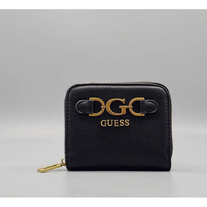 Небольшой женский черный кошелек Guess (6051-1) Небольшой женский черный кошелек Guess (6051-1)