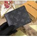 Чоловічий гаманець LV (60895-1) Lux подарункова упаковка