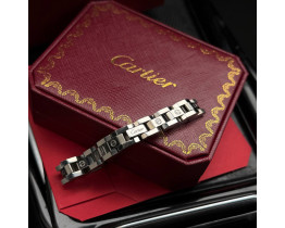 Мужской брендовый браслет на руку Cartier (6110)