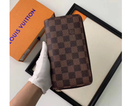 Мужской кошелек на молнии (61723) Lux brown
