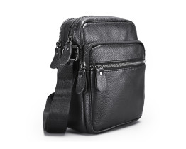 Шкіряна чоловіча сумка, барсетка Leather Collection (6190) 