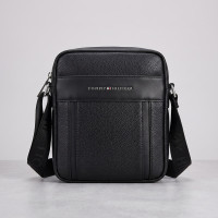  Чоловіча брендова сумка через плече Tommy (6210) black