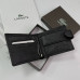 Мужской брендовый зажим для купюр из натуральной кожи (6603) Lacoste