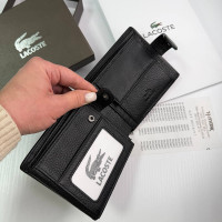 Чоловічий великий гаманець з монетницею Lacoste (6604) 