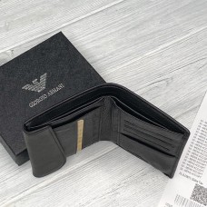 Мужской брендовый кожаный бумажник (661)