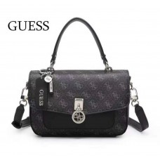 Жіноча стильна сумка на плече Guess (6693) black