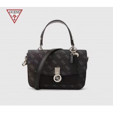 Жіноча стильна сумка на плече Guess (6693) black