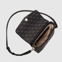 Женская стильная сумка на плечо Guess (6693) brown
