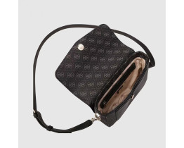Женская стильная сумка на плечо Guess (6693) brown