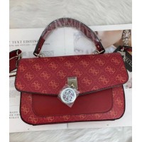 Жіноча стильна сумка на плече Guess (6693) red