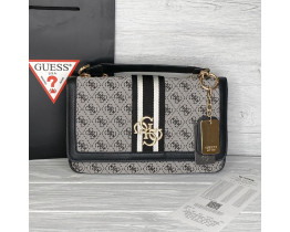 Женская тряпичная сумка на плечо Guess (6697) 