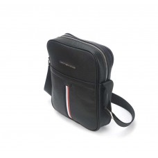 Мужская брендовая сумка через плечо (670) black