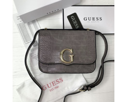 Женская стильная сумка на плечо Guess (6701) серая