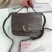 Женская стильная сумка на плечо Guess (6701) серая