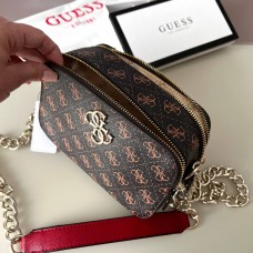 Женская сумка на плечо Guess (6703) brown