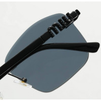  Жіночі безоправні сонцезахисні окуляри Miu (68027) black