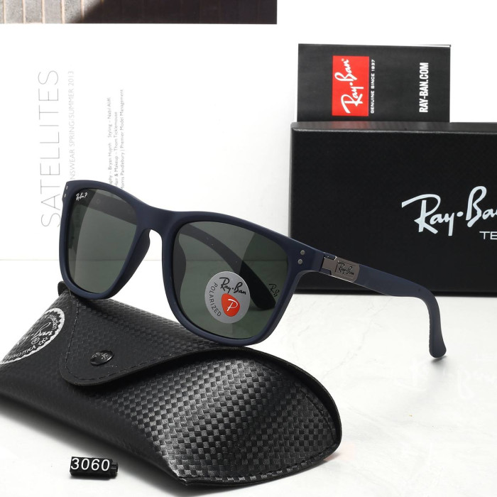 Солнцезащитные мужские очки с поляризацией Ray Ban (69060) blue Солнцезащитные мужские очки с поляризацией Ray Ban (69060) blue