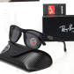Сонцезахисні чоловічі окуляри з поляризацією Ray Ban (69060) black
