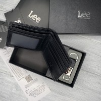Мужское брендовое портмоне Lee (7001) кожаное