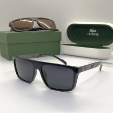 Солнцезащитные брендовые очки Lacoste (70210) черные