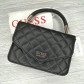 Невелика жіноча сумочка на плече Guess (7115) чорна